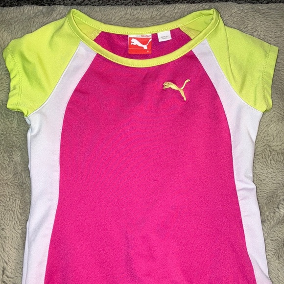 🔹4 for $30 Puma Kids Colorblock Ruffle Dress, size 3T - Picture 2 of 5
